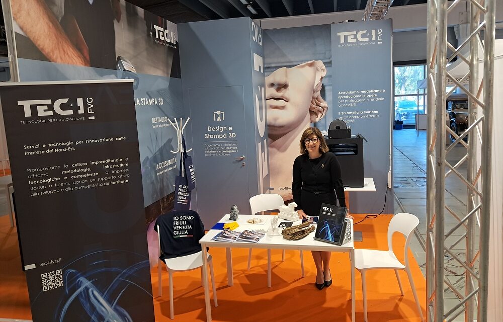 Stampa 3D e reverse engineering per il patrimonio culturale: TEC4I FVG debutta a RESTAURO 2026