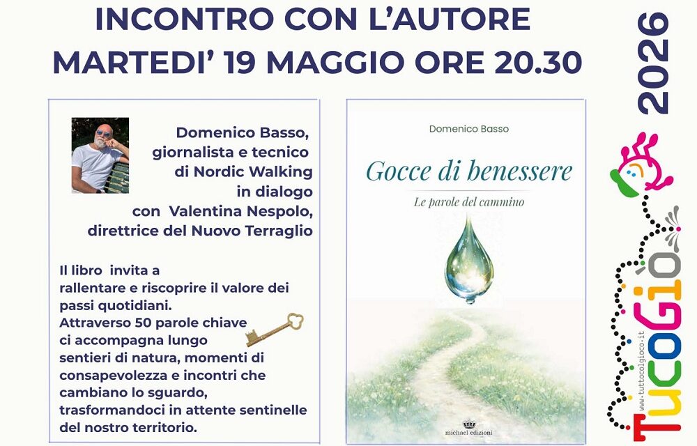 Verso Tucogiò 2026: a Monastier (Treviso) una serata con Domenico Basso per riscoprire il valore del cammino, del gioco e del territorio