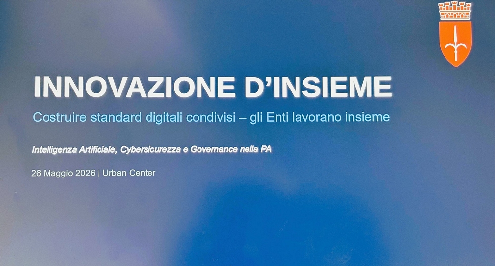 ALL’URBAN CENTER PRIMA RIUNIONE DEGLI ENTI ADERENTI AL PROTOCOLLO “INNOVAZIONE D’INSIEME”: COSTRUIRE STANDARD DIGITALI CONDIVISI TRA I COMUNI