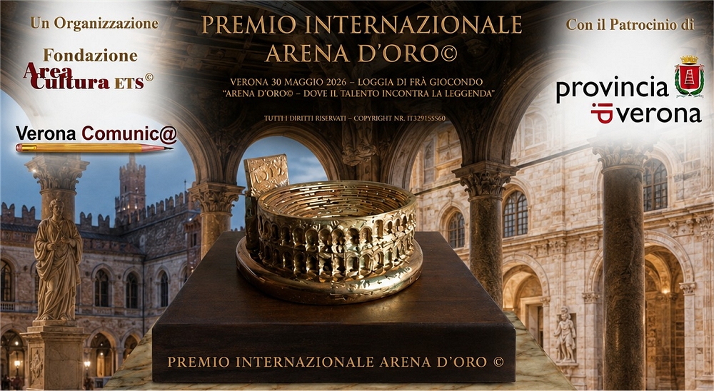 PREMIO INTERNAZIONALE “ARENA D’ORO©” A SABRINA BERGAMASCO E CHIARA CASTAGNINI, TITOLARI DEL CAFFÈ DANTE DI VERONA