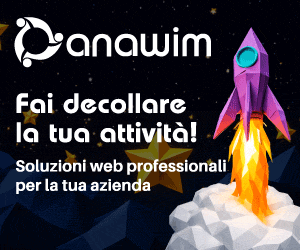 Banner Anawim con razzo: fai decollare la tua attività online