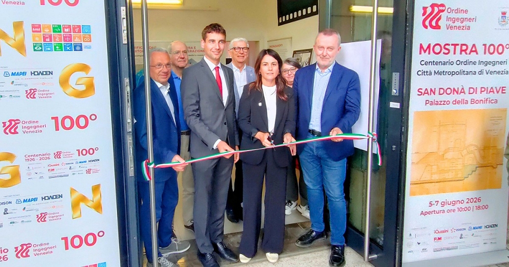 100° Ordine Ingegneri a San Donà di Piave: inaugurata la mostra al Palazzo della Bonifica