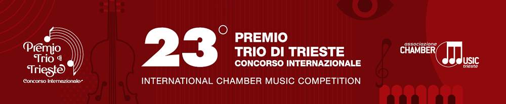 PREMIO TRIO DI TRIESTE, 50 ENSEMBLE CAMERISTICI DI 29 PAESI DEL MONDO IN GARA ALLA 23ª EDIZIONE