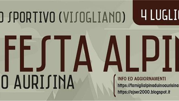 AL VIA il 4 LUGLIO LA 4ª FESTA ALPINA A DUINO AURISINA