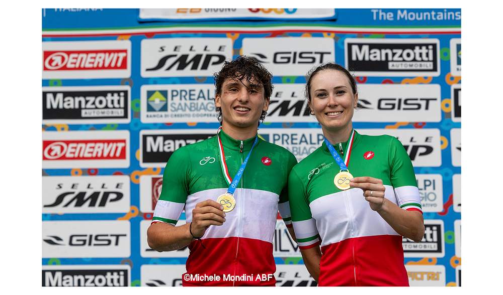 MOUNTAIN BIKE: GAIA TORMENA E PIETRO CAO FIRMANO IL TRICOLORE OPEN 2026 DELL’ELIMINATOR