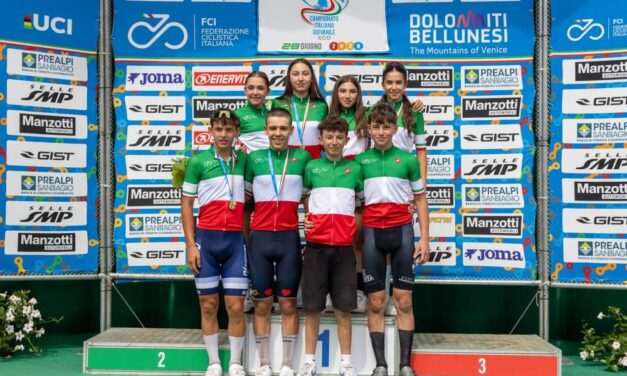 LE MAGLIE TRICOLORI GIOVANILI METTONO IL SIGILLO ALLA TRE GIORNI DI ALPAGO BIKE FUNTASTIC