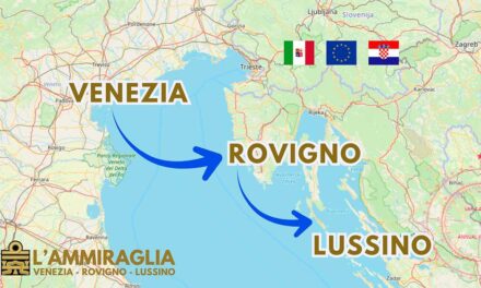 L’Ammiraglia ha unito le due sponde dell’Adriatico: regata di successo da Venezia a Rovigno e Lussino