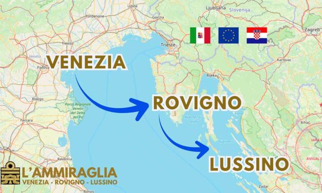 L’Ammiraglia ha unito le due sponde dell’Adriatico: regata di successo da Venezia a Rovigno e Lussino