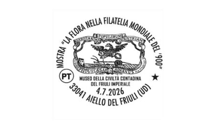 POSTE ITALIANE: DISPONIBILE AD AIELLO DEL FRIULI L’ANNULLO FILATELICO PER LA MOSTRA “LA FLORA NELLA FILATELIA MONDIALE DEL NOVECENTO”