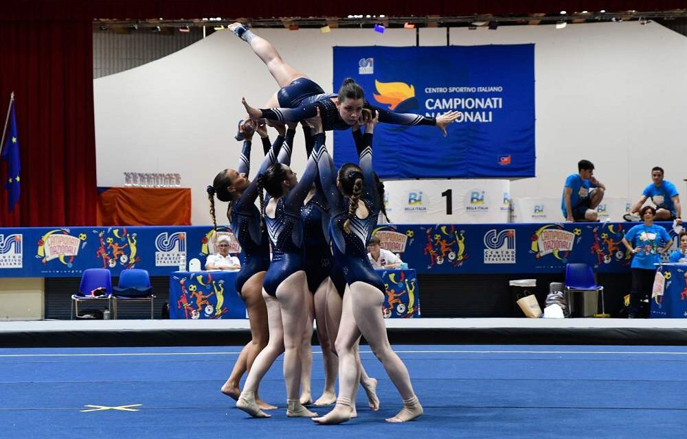 Campionato nazionale CSI di ginnastica a Lignano: un’artistica da sogno con 750 medaglie