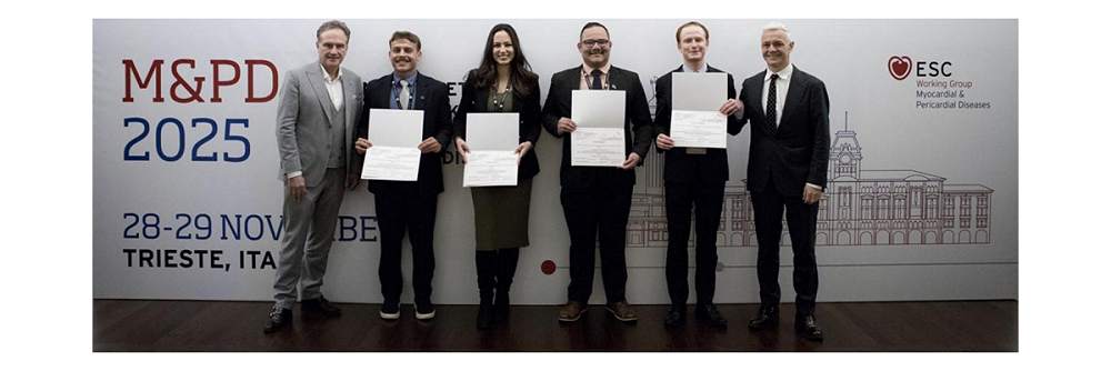 Trieste protagonista della cardiologia europea: il successo del Congresso ESC sulle Malattie del Miocardio e Pericardio approda su European Heart Journal