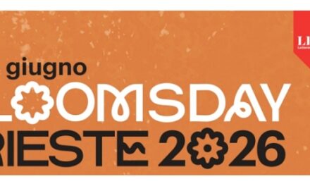 BLOOMSDAY TRIESTE2026: GLI APPUNTAMENTI IN PROGRAMMA SABATO 13 E DOMENICA 14 GIUGNO