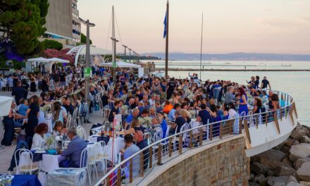 BLU DI GRADO, GRANDE SUCCESSO PER LA PRIMA EDIZIONE DELLA CENA IN DIGA