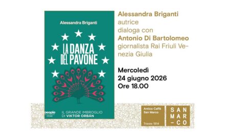 Alessandra Briganti presenta all’Antico Caffè San Marco il suo libro La danza del pavone. il grande imbroglio di Viktor Orbán (People)