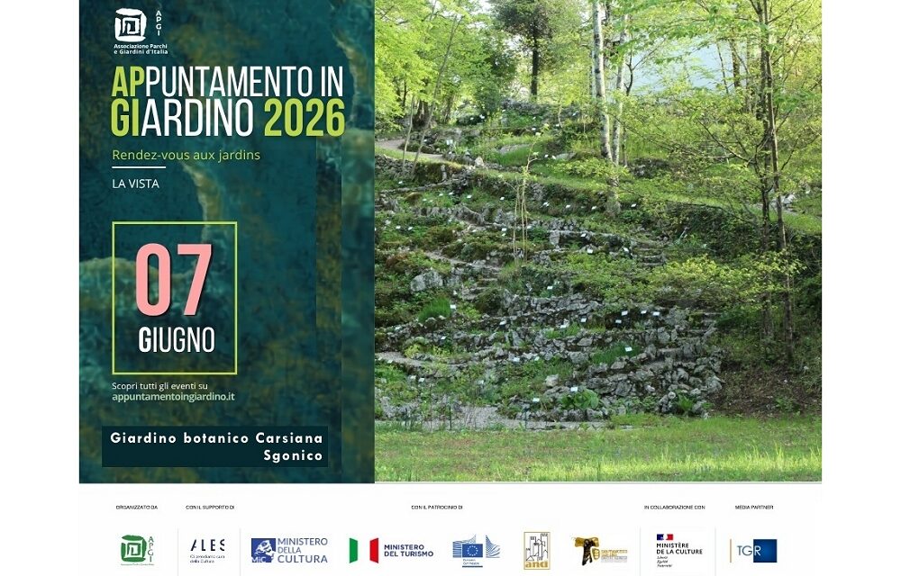 Appuntamento in giardino 2026