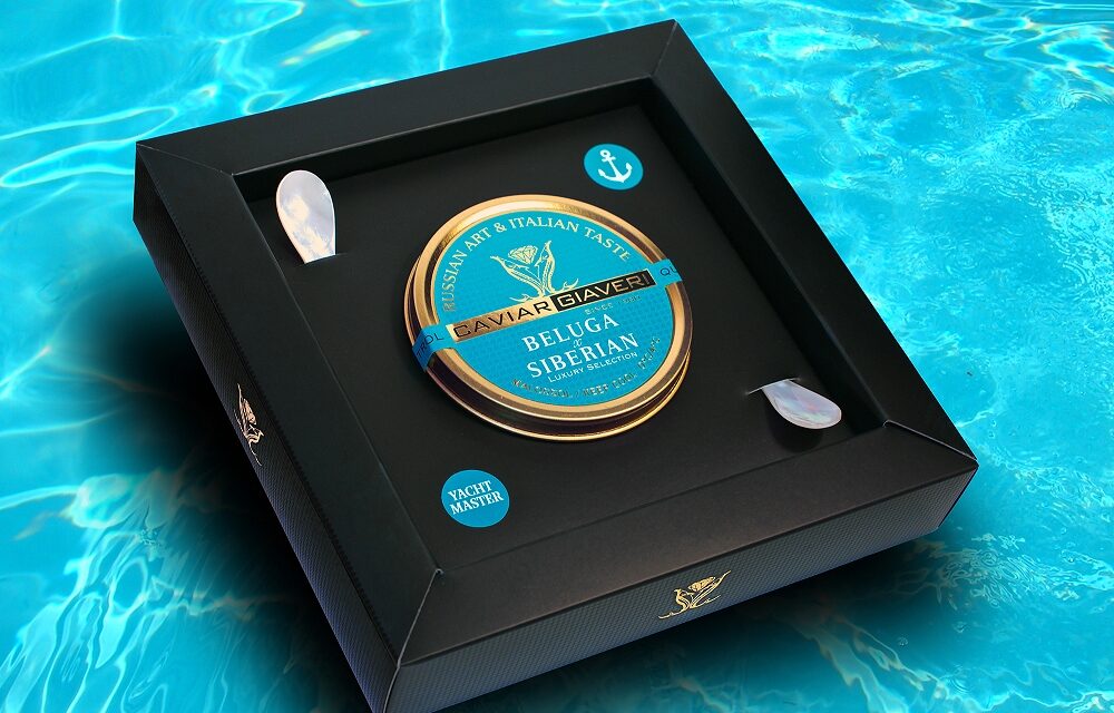 CAVIAR GIAVERI presenta YACHT MASTER LUXURY SELECTION, il Beluga Siberian protagonista dell’estate gourmet