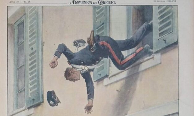 Trieste, 26 giugno 1938: la Domenica del Corriere ricorda le eroiche gesta del Carabiniere SPADA