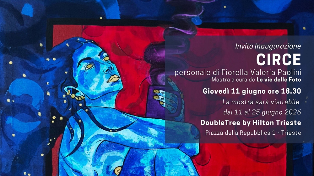 “CIRCE”: la forza della trasformazione femminile nella mostra di Fiorella Valeria Paolini al DoubleTree by Hilton Trieste