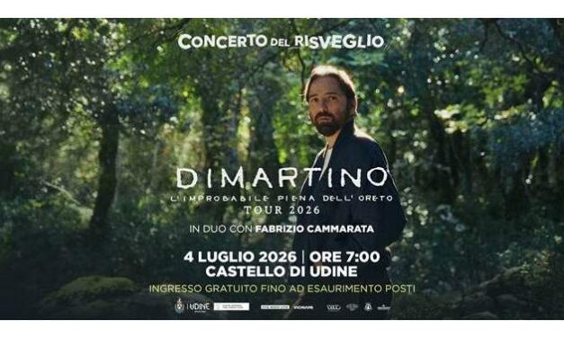 CONCERTO DEL RISVEGLIO IN CASTELLO A UDINE CON DIMARTINO
