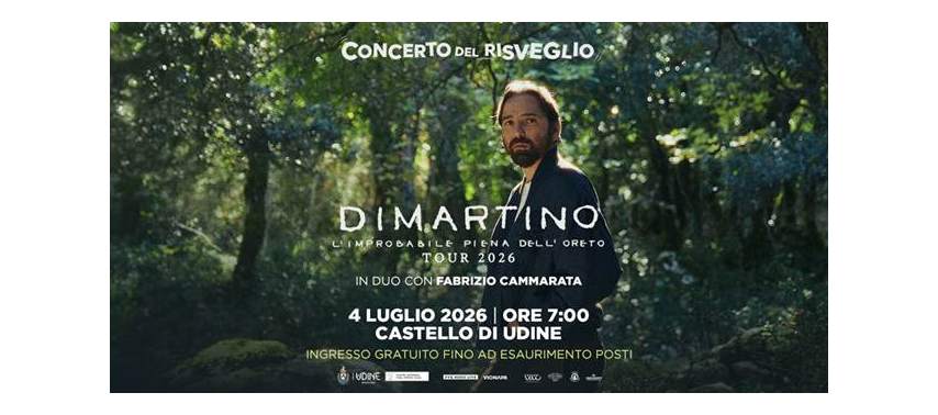 CONCERTO DEL RISVEGLIO IN CASTELLO A UDINE CON DIMARTINO