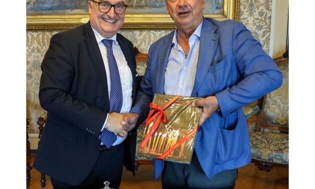 IL SINDACO, ROBERTO DIPIAZZA HA RICEVUTO L’AMBASCIATORE DI SLOVENIA, MATJAŽ LONGAR