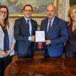IL SINDACO ROBERTO DIPIAZZA HA RICEVUTO TOMMASO TANZILLI, PRESIDENTE DEL GRUPPO FERROVIE DELLO STATO ITALIANE