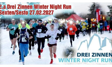 DREI ZINNEN WINTER NIGHT RUN: ISCRIZIONI APERTE ALLA 2ª EDIZIONE