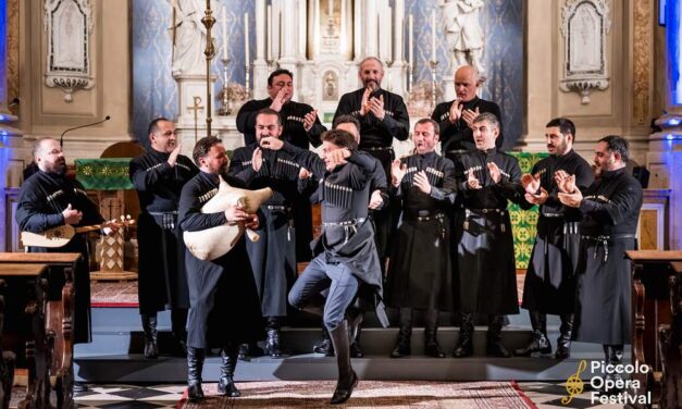 L’INCANTO DELLA TRADIZIONE E LA FORZA DELLA MUSICA NELL’APPLAUDITO CONCERTO DELL’ENSEMBLE BASIANI, ENSEMBLE DI STATO DELLA GEORGIA, PER IL “CANTO DEI COLLI” DEL PICCOLO OPERA FESTIVAL