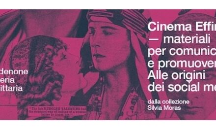“EPHEMERA”: IL CINEMA EFFIMERO IN MOSTRA ALLA GALLERIA SAGITTARIA DI PORDENONE