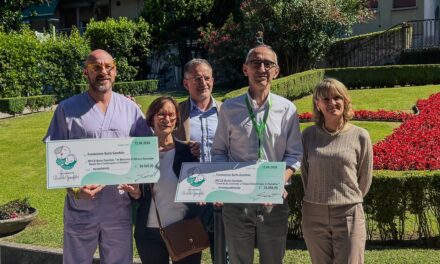 FONDAZIONE BURLO GAROFOLO: CONSEGNATI ALL’IRCCS BURLO GAROFOLO DUE ASSEGNI PER 124 MILA EURO