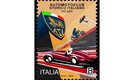 POSTE ITALIANE: emesso il francobollo dedicato ad ASI – Automotoclub Storico Italiano