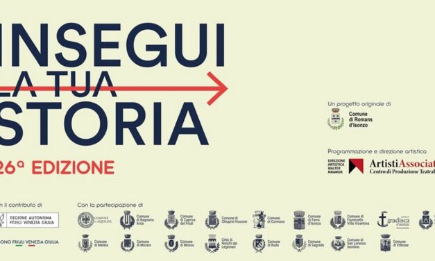 INSEGUI LA TUA STORIA 2026: tre nuove tappe a Villesse, Cormons e Gradisca