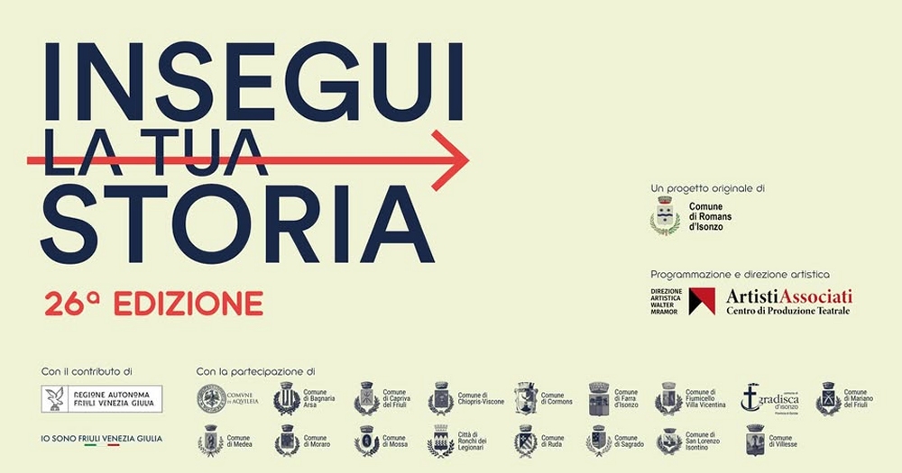 26ª edizione di INSEGUI LA TUA STORIA: in scena 19 spettacoli nei luoghi più suggestivi del territorio
