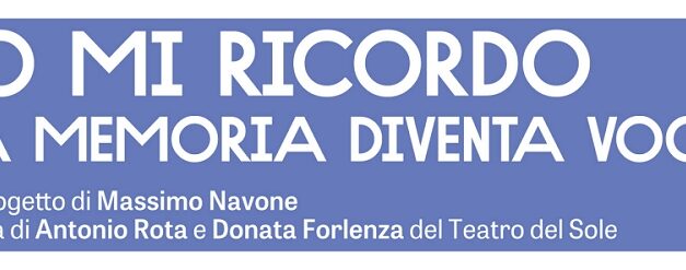“Io mi ricordo” – La memoria diventa voce”: al Teatro Miela di Trieste la presentazione del podcast
