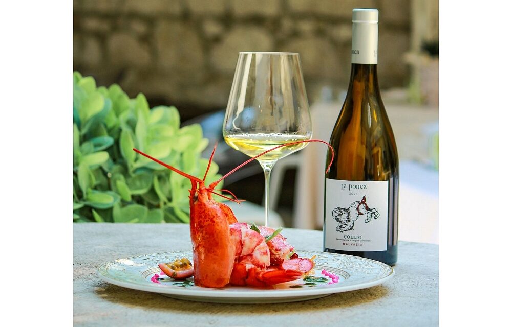 Malvasia e Catalana d’Astice: l’incontro gastronomico firmato La Ponca e chef Paolo Dalla Torre de Il Pedrocchino
