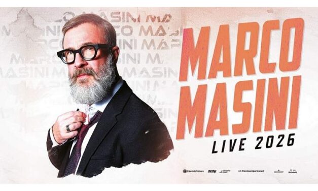 MARCO MASINI: al via il “MARCO MASINI – LIVE 2026”, con i concerti outdoor in tutta Italia