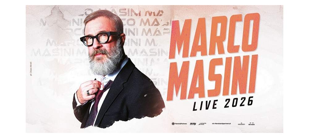 MARCO MASINI: al via il “MARCO MASINI – LIVE 2026”, con i concerti outdoor in tutta Italia