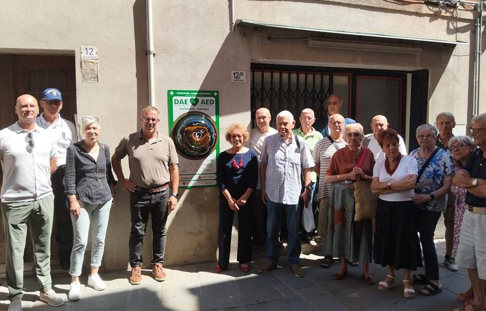 INSTALLATI TRE DEFIBRILLATORI A MUGGIA
