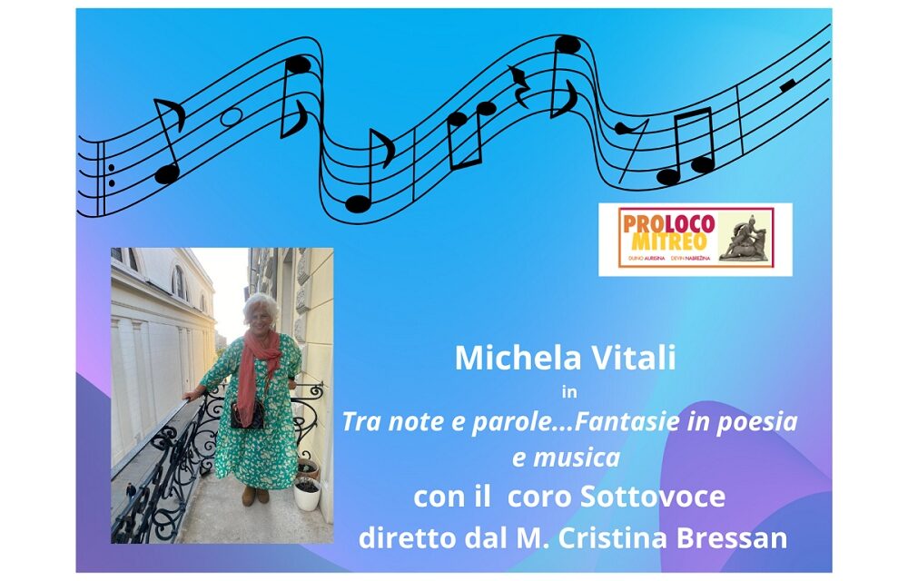 “TRA NOTE E PAROLE…. FANTASIE IN POESIA E MUSICA”: EVENTO A BORGO SAN MAURO