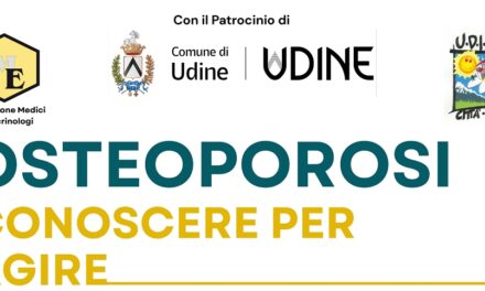 Evento “Osteoporosi: conoscere per agire” venerdì 19 giugno, ore 16.30 Salone del Popolo di Palazzo D’Aronco Udine