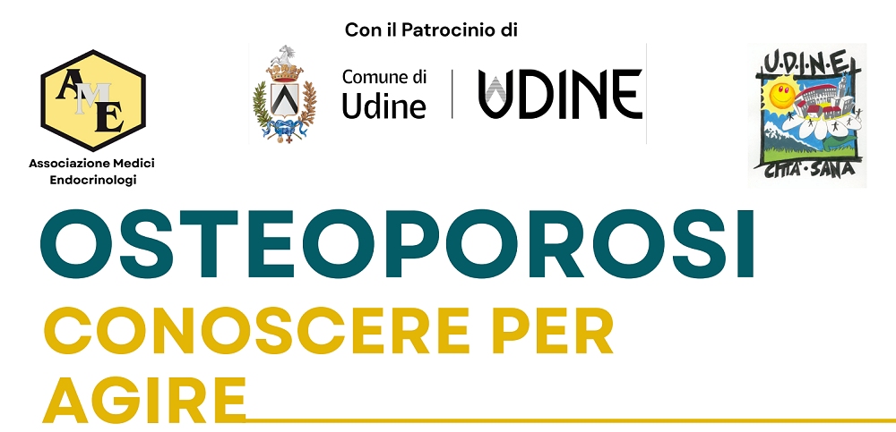 Evento “Osteoporosi: conoscere per agire” venerdì 19 giugno, ore 16.30 Salone del Popolo di Palazzo D’Aronco Udine