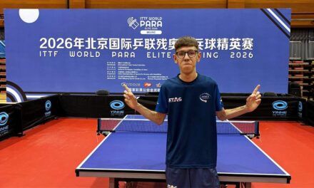 Matteo Parenzan a Pechino per l’ITTF World Para Elite