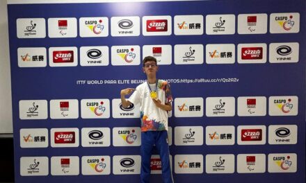Matteo Parenzan vince l’oro all’ITTF World Para Elite di Pechino