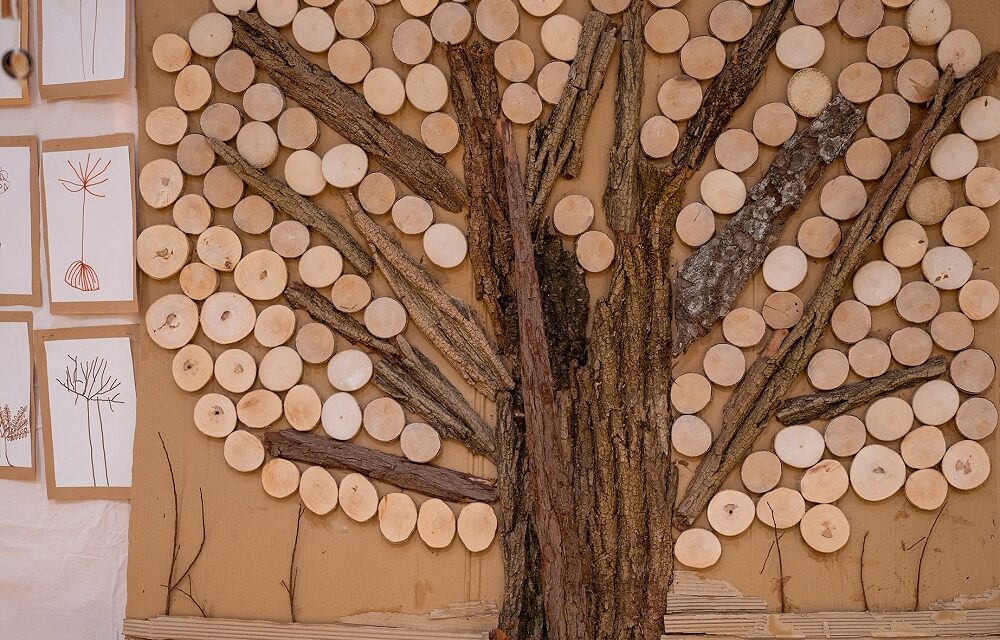 «SUSSURRI NEL BOSCO» I BIMBI, GLI ALBERI E L’ECOLOGIA: inaugurata la mostra artistica presso la scuola dell’infanzia «Maria Forte» di Udine