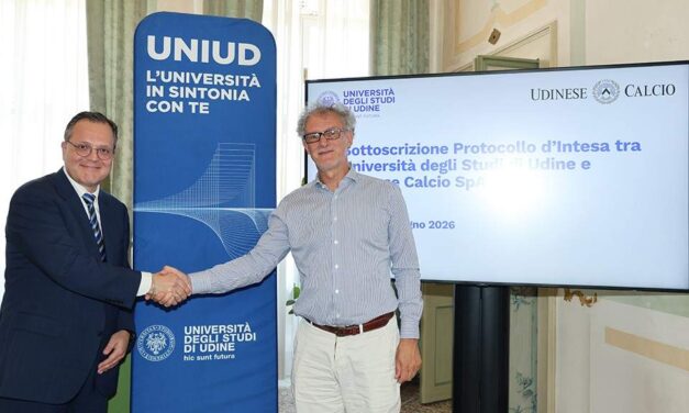 ATENEO FRIULANO E UDINESE CALCIO INSIEME PER IL FUTURO DEL TERRITORIO