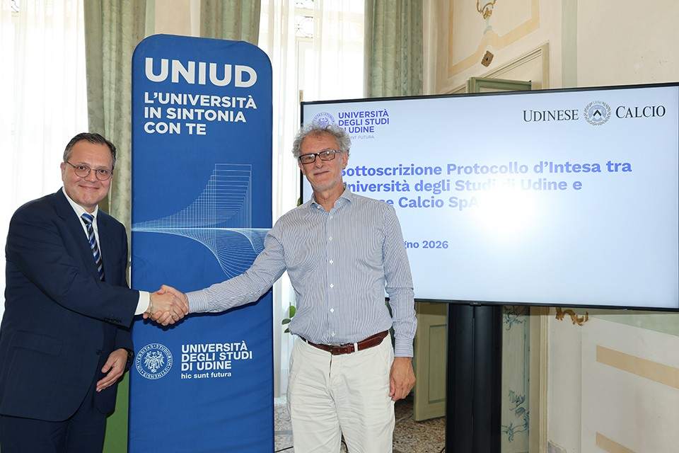ATENEO FRIULANO E UDINESE CALCIO INSIEME PER IL FUTURO DEL TERRITORIO