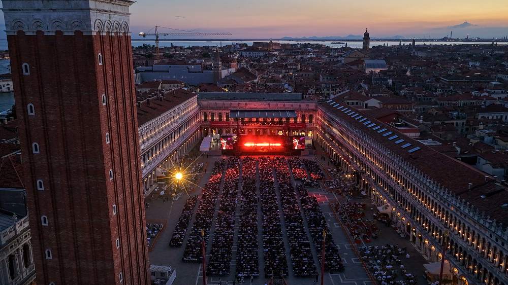 VENEZIA: al via i grandi concerti dell’estate in Piazza San Marco, si parte giovedì 25 giugno con Riccardo Cocciante, sabato 27 arriva Andrea Bocelli