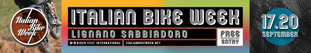 Italian Bike Week: dal 17 al 20 settembre a Lignano Sabbiadoro la 5ª edizione