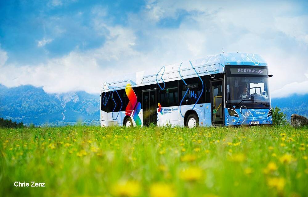 Carinzia: l’idrogeno verde diventa mobilità reale con la più grande flotta di autobus a idrogeno in Austria