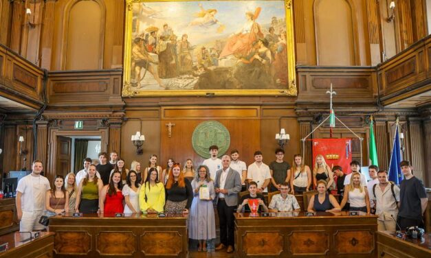 DALLA STIRIA AL PORTO VECCHIO-PORTO VIVO, STUDENTI AUSTRIACI IN SALA CONSIGLIO PER CONOSCERE IL COMUNE DI TRIESTE